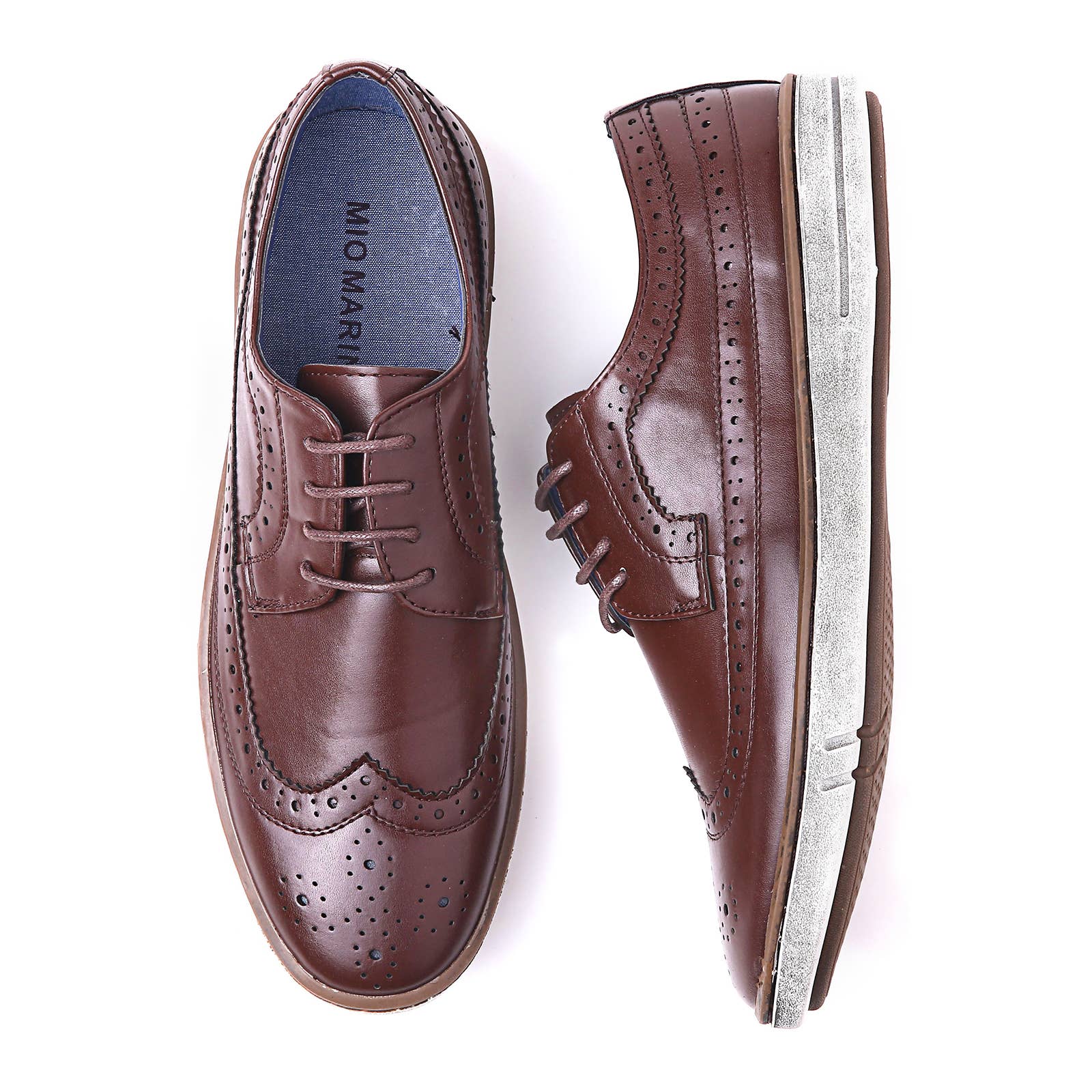 Mio Marino - Wholesale Brogue Shoes - Men's - Casual Wingtip Dress Shoes10