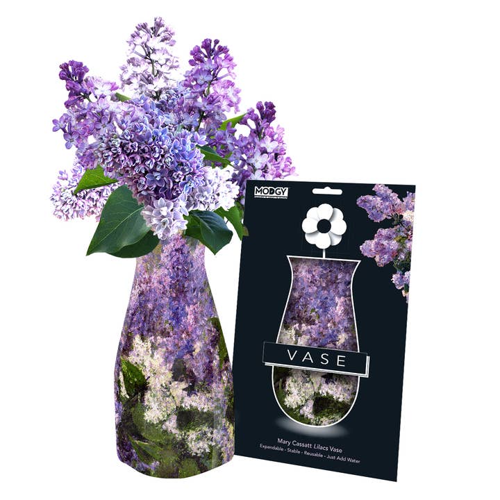 Modgy - Wholesale Vase - Modgy Expandable Vase - Mary Cassatt Lilacs3