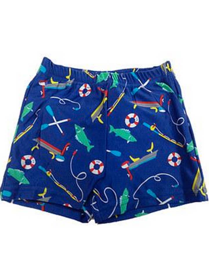 Swim-sters Reusable Baby Trunks w/Built-in Diaper -Bass Boat for wholesale by My Pool Pal