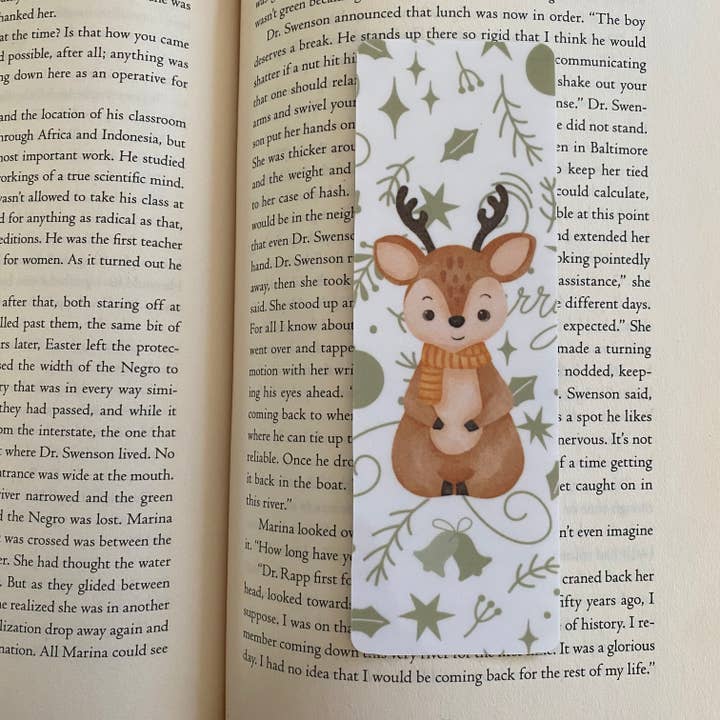 Reindeer Bookmark for wholesale by The Crafty Maritimer