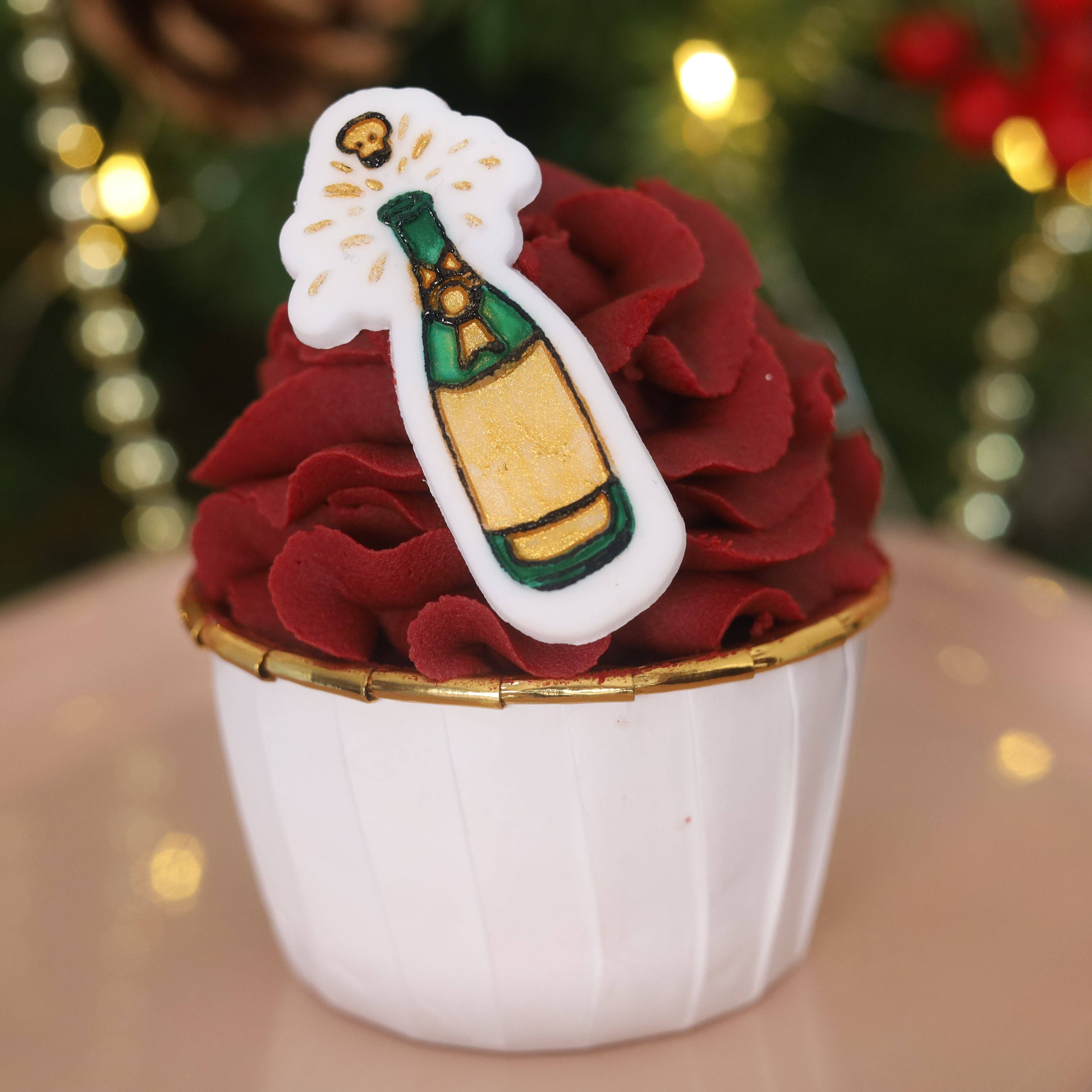 Sweet-Stamp - Wholesale Craft tool - Christmas OUTboss Mini STAMP N CUT - Champagne Bottle0