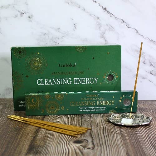 Green Tree - Wholesale Incense - Goloka Manifestations Cleansing Energy Gemstone Incense4