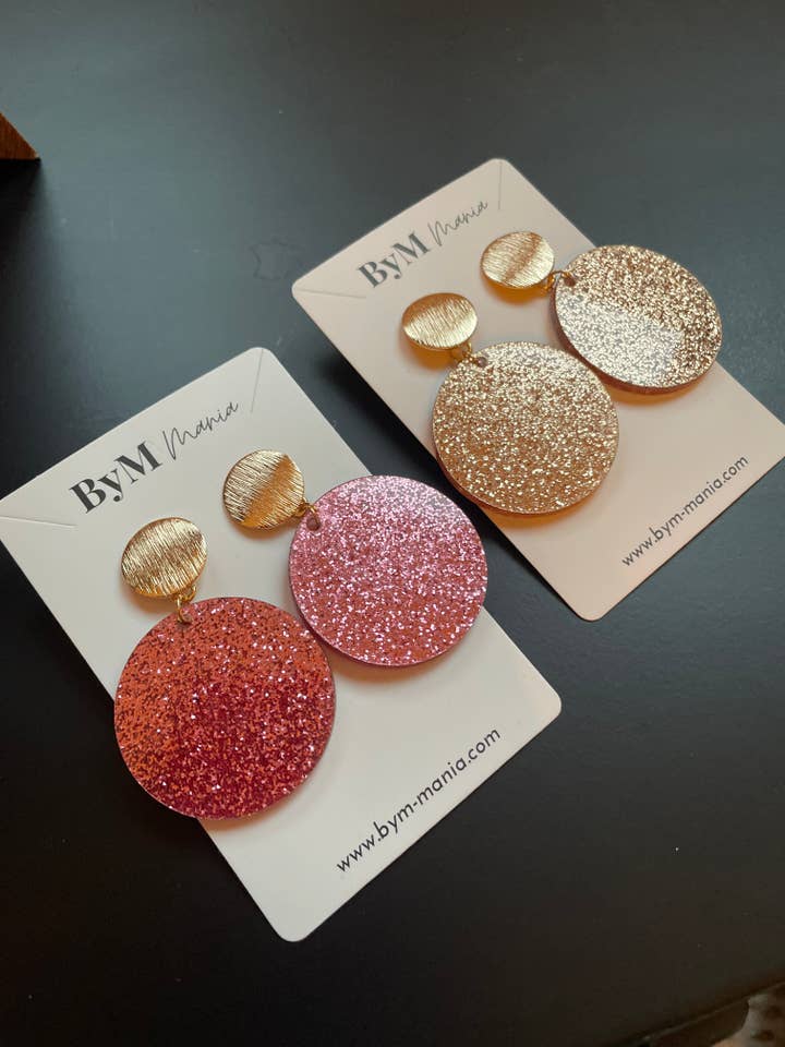 Orecchini GLAM per la vendita all'ingrosso da parte di ByM Mania