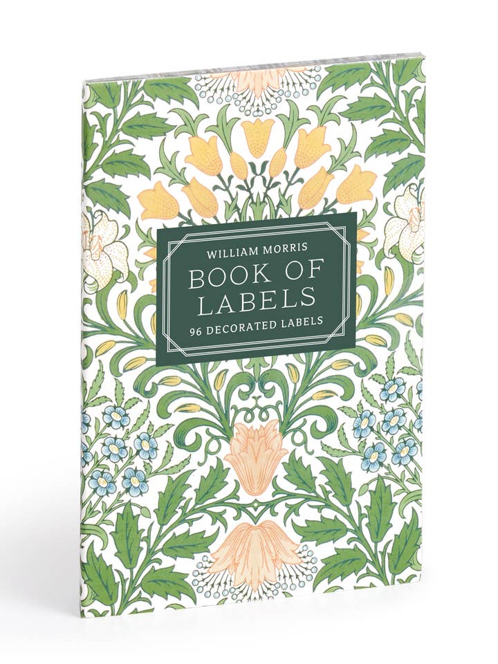 William Morris Book of Labels for wholesale by Chronicle Books