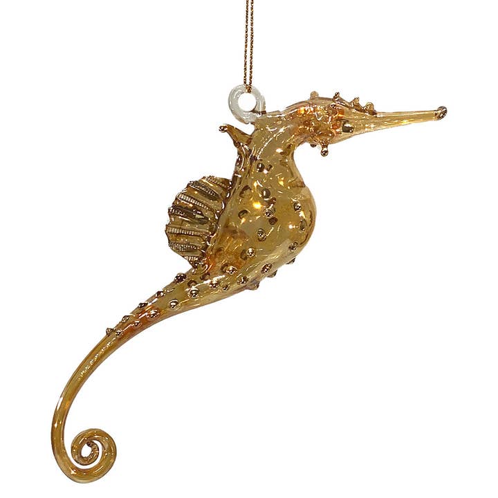 Hippocampe FIG020YL pour la vente par Unique Glass Ornaments