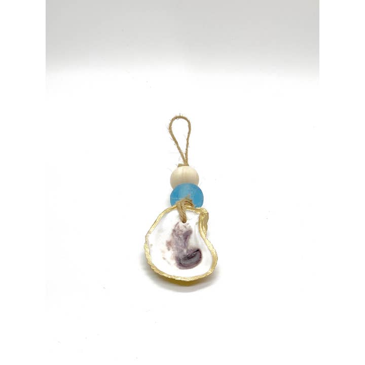 The Gilded Shell - Wholesale Ornament - Eco-friendly Sea Glass Ornaments - Single11