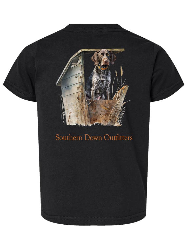 Southern Down Outfitters - Wholesale Screen printed t-shirt – unisex - Dog Blind Toddler Tee4