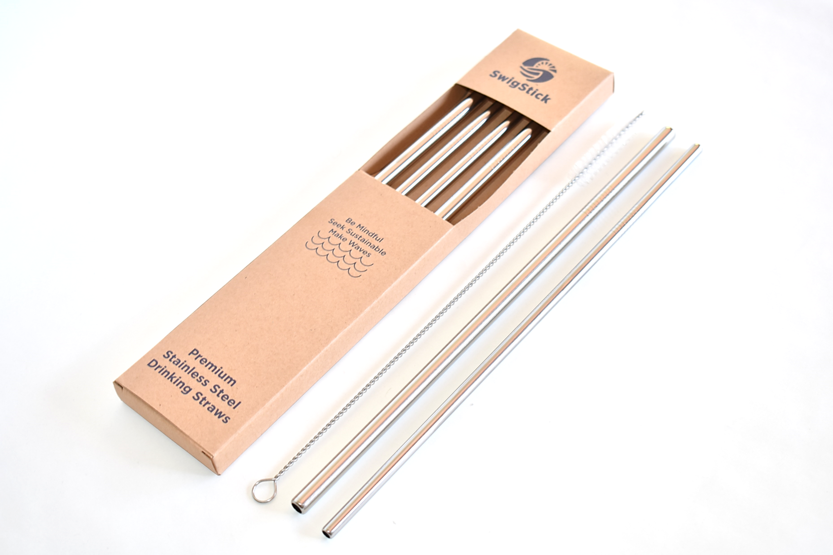 Blu Kabu - Wholesale Drinking Straw - Silver Stainless Steel Straws0