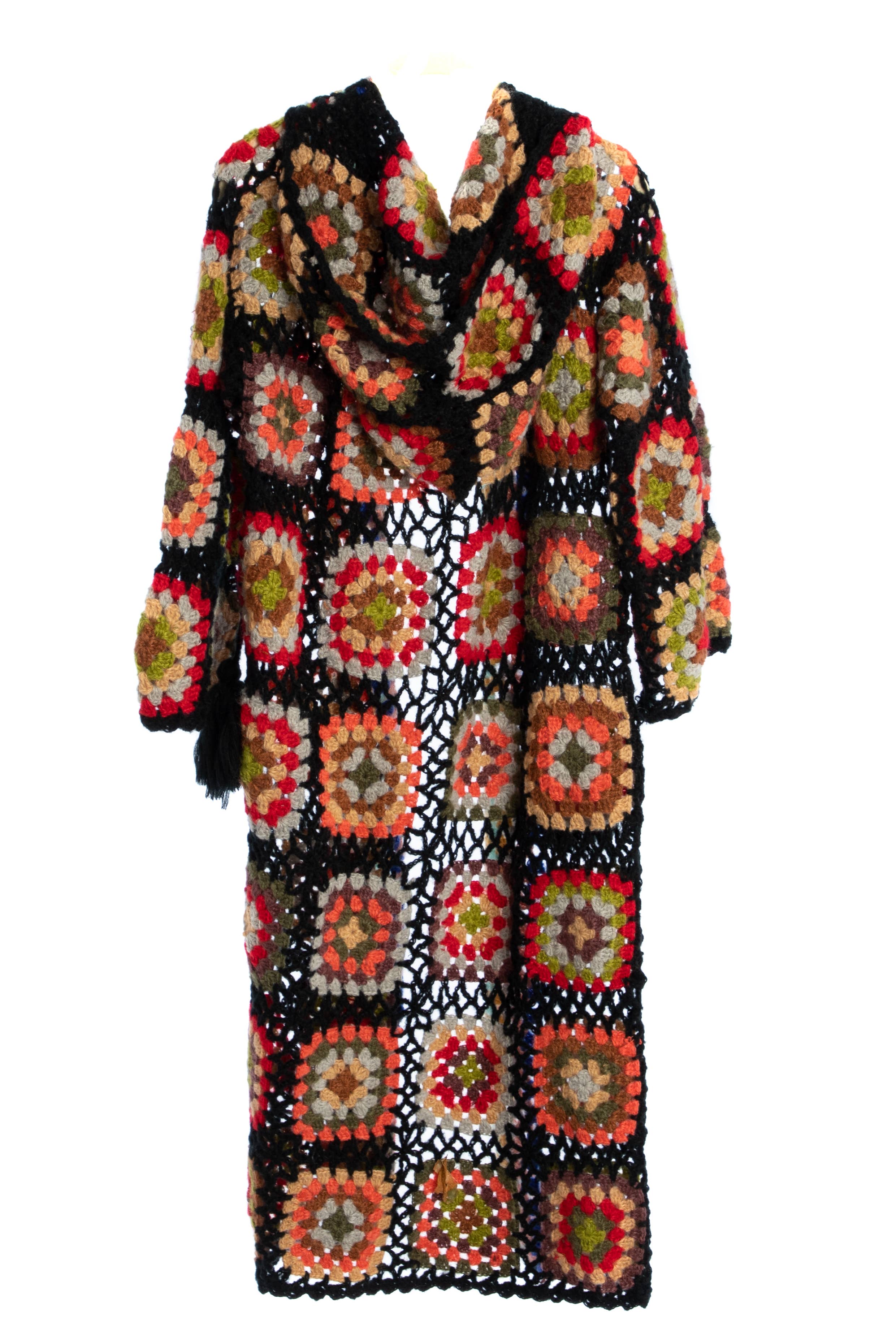 SAACHI - Wholesale Kimono - Women's - Hooded Granny Crochet Kimono14