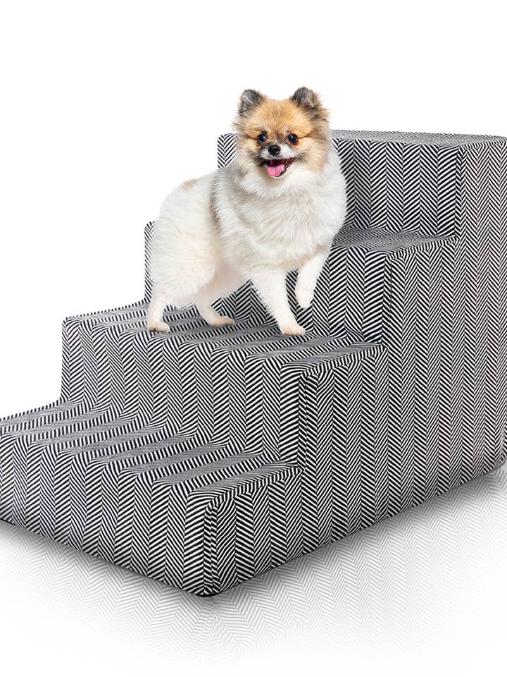 Precious Tails High Density Foam Herringbone 4 Step Pet and other Purchase Wholesale step. Free Returns & Net 60 Terms on Faire trending on Faire.