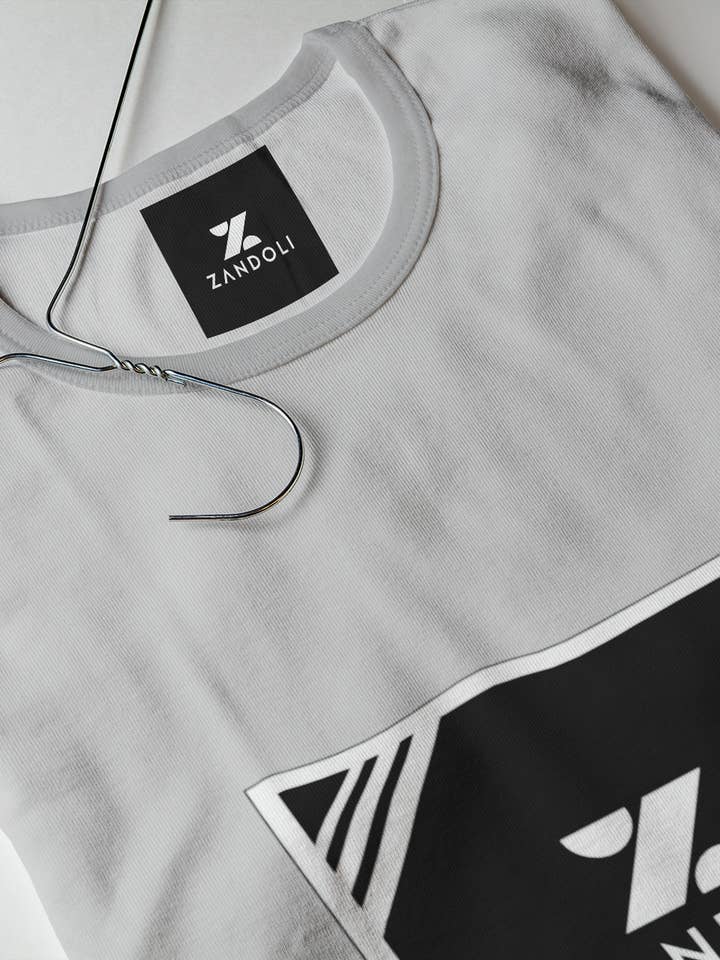 Unisex Stone Grey Tees for wholesale by Zandoli