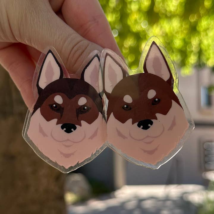 Shikoku Ken Dog Clip 2.5in for wholesale by Canine Companions