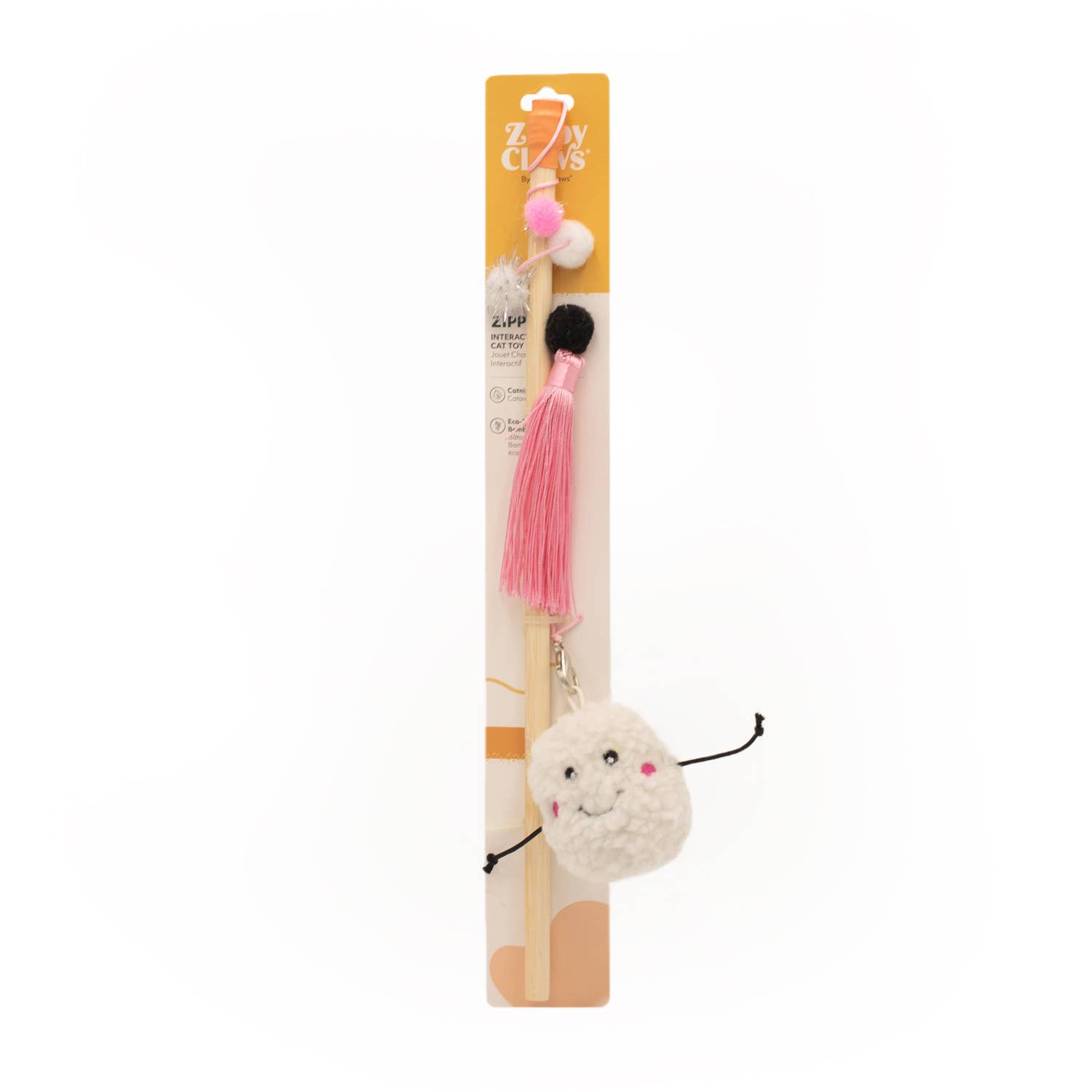 ZippyPaws – Großhandel Haustierspielzeug – Katze – ZippyClaws® ZippyStick – Marshmallow – Katzenspielzeug2
