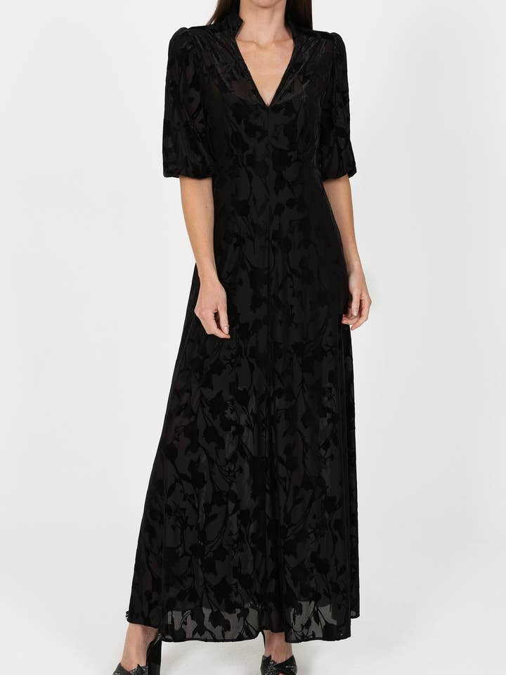 Elena Dress in Black for wholesale by SIRENS