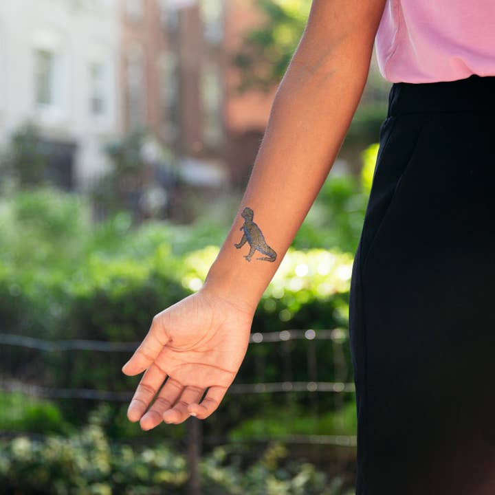 Tattly - Wholesale Temporary Tattoo - T Rex Tattoo Pair