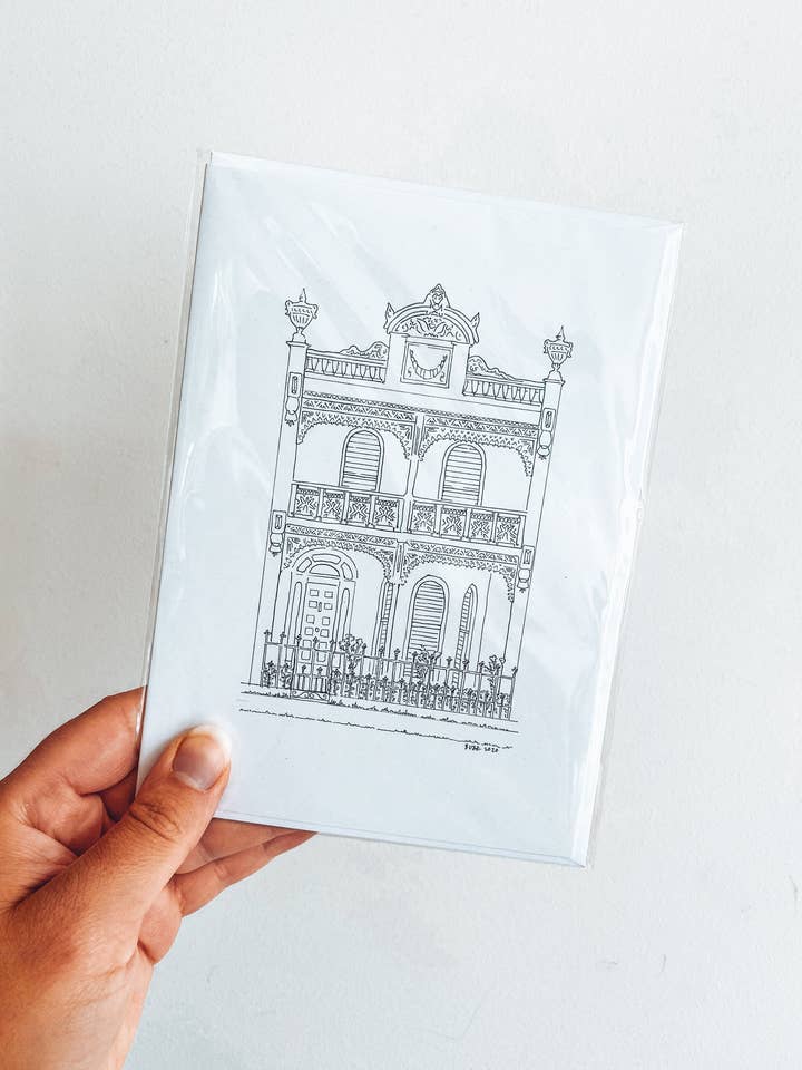 Cartão comemorativo “Canterbury” por atacado de Goldie & Bee