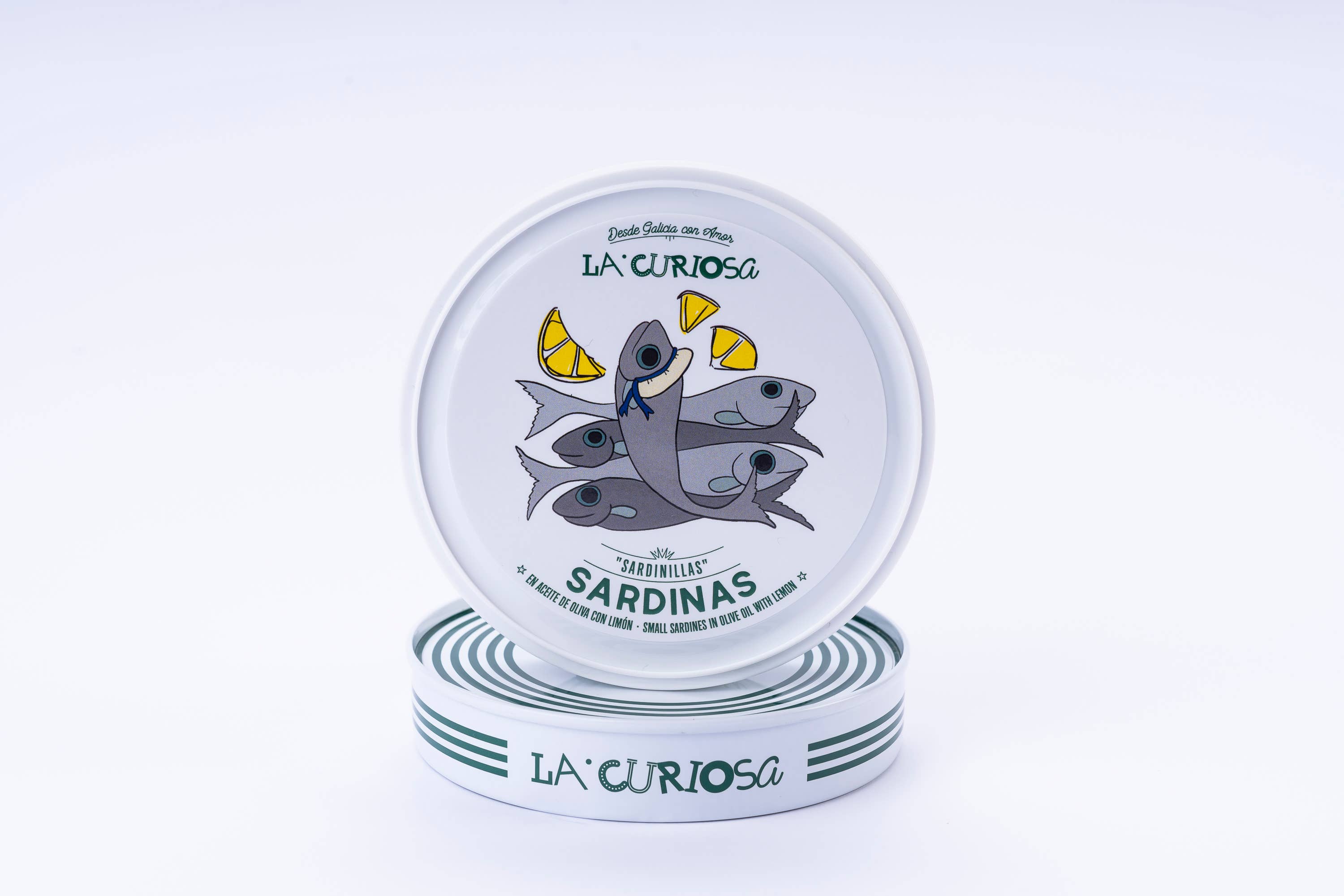 La Curiosa - Vente Poissons en conserve - Sardines au citron 10/14 pièces2