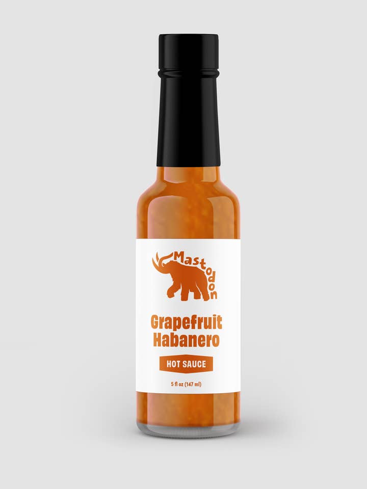 Grapefruit Habanero Hot Sauce for wholesale by Mastodon