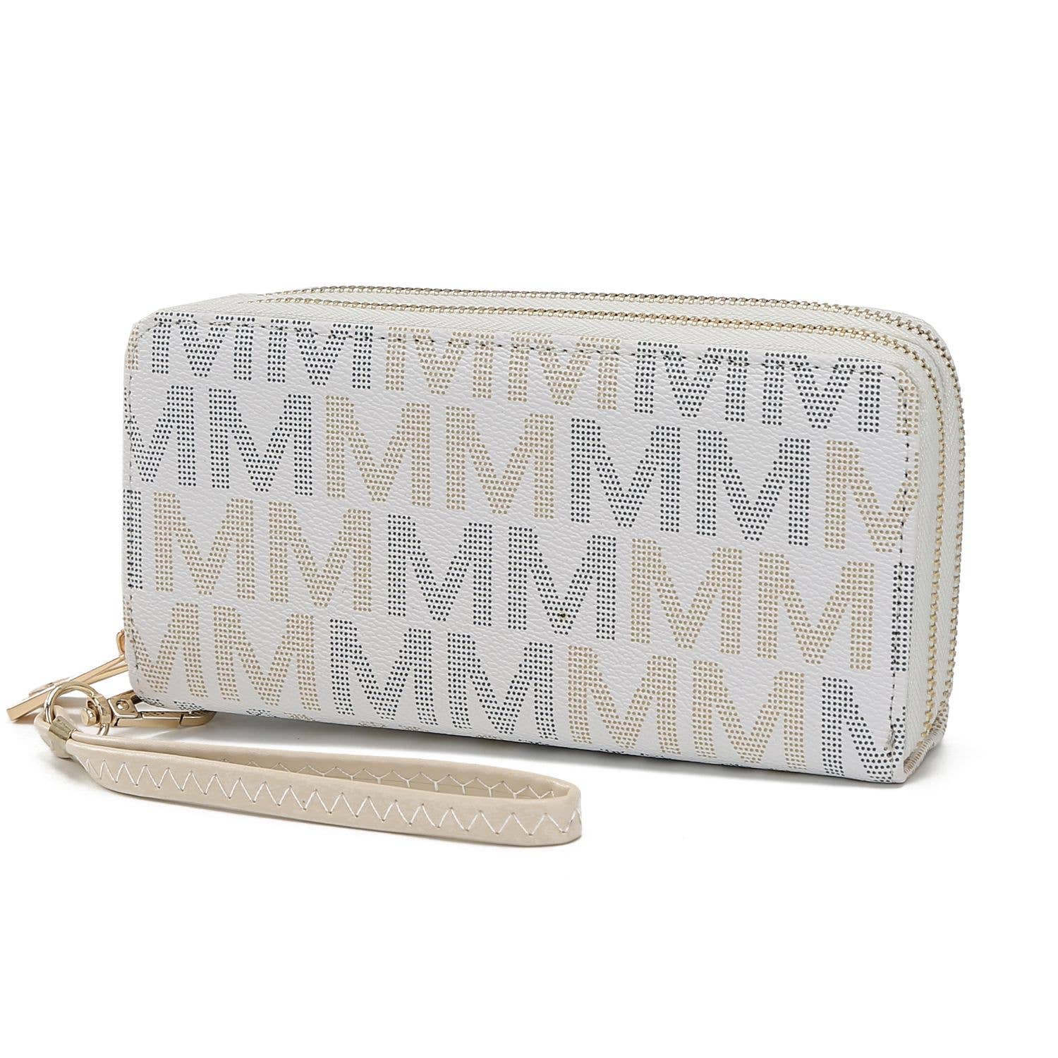 MKF Collection – Carteira - Mulher por atacado – Bolsa de Pulseira Hofstra M Signature Wallet para Mulher da Mia K5