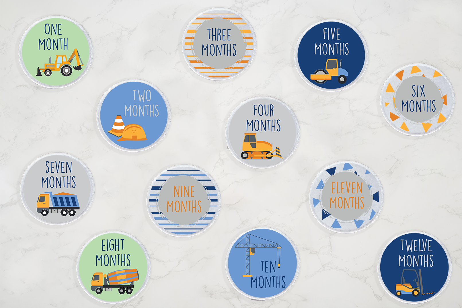 Grow With Me Baby Co - Wholesale Stuffed/Plush Toy - Kids & Baby - Monthly Milestone Discs, Lamb Stuffed Animal1