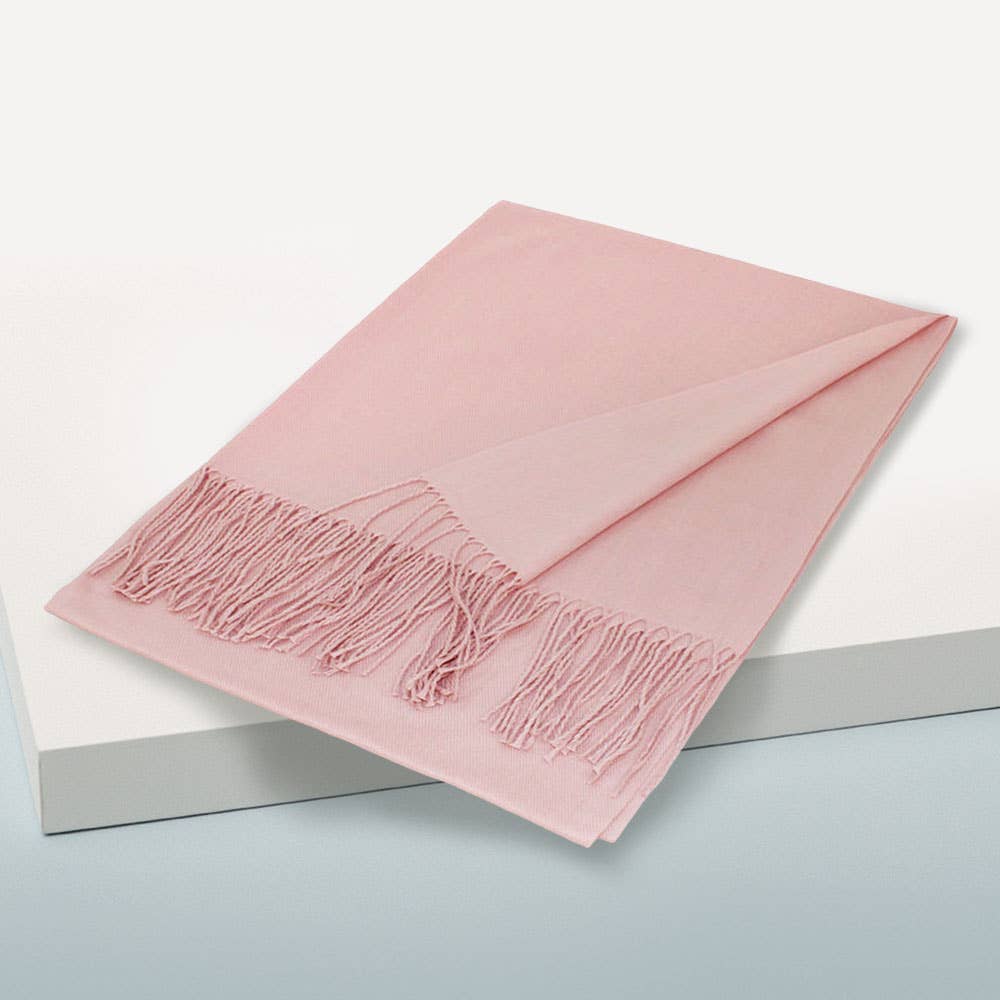 Sensibling Corp. - Vente Écharpe – femme - Écharpe châle unie en pashmina33