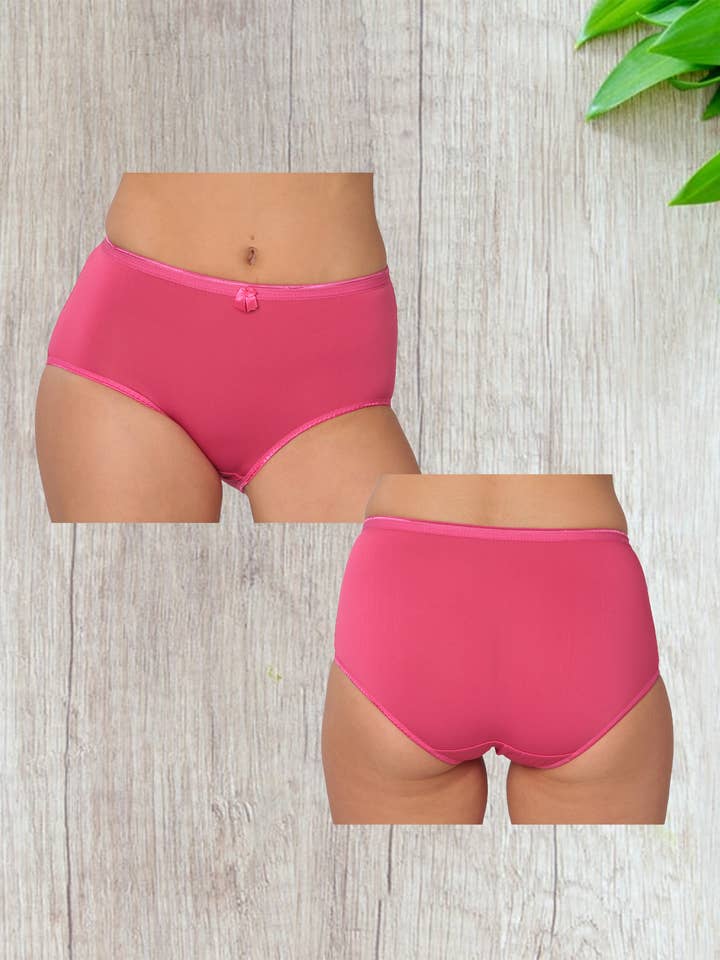Isadora, Tipi toe, & James Fiallo - Wholesale Underwear - Women's - Isadora Women's Cotton Seamless Comfort Brief Underwear4