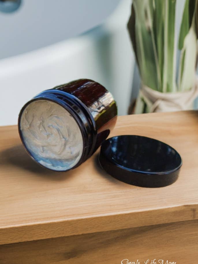 MASQUE VISAGE PEAU CLAIRE - Masque purifiant à l'argile de charbon et bentonite. Soin spa biologique pour une peau plus nette. pour la vente par Simple Life Mom