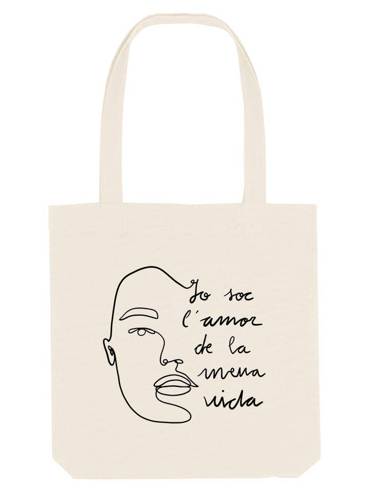 Jo soc l'amor de la meva vida - Sac fourre-tout pour la vente par Pit i Collons