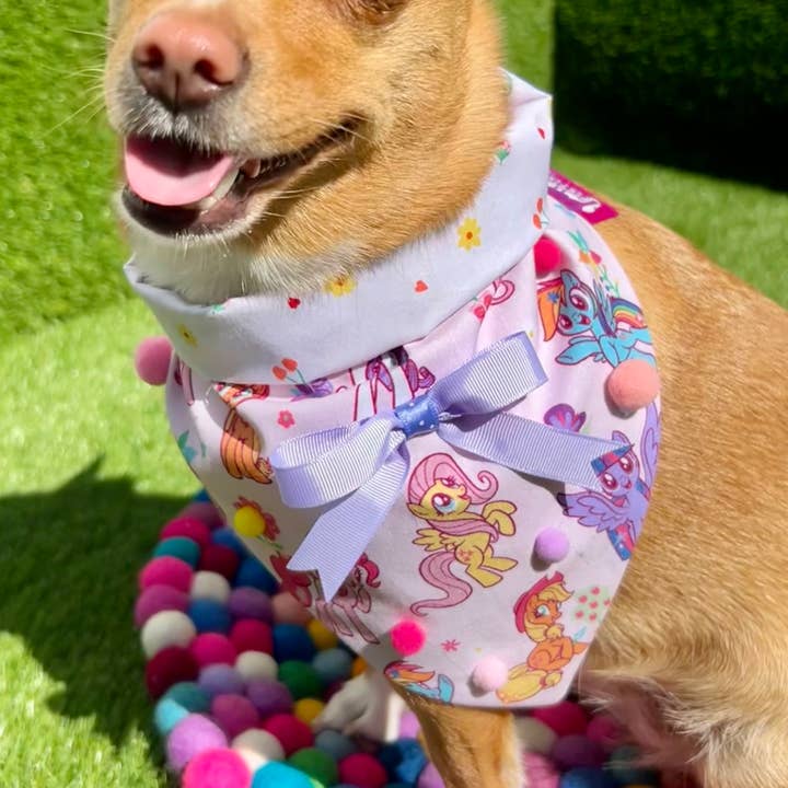 My Little Pony Bandana - Tie On for wholesale by Puppies & Pom Poms