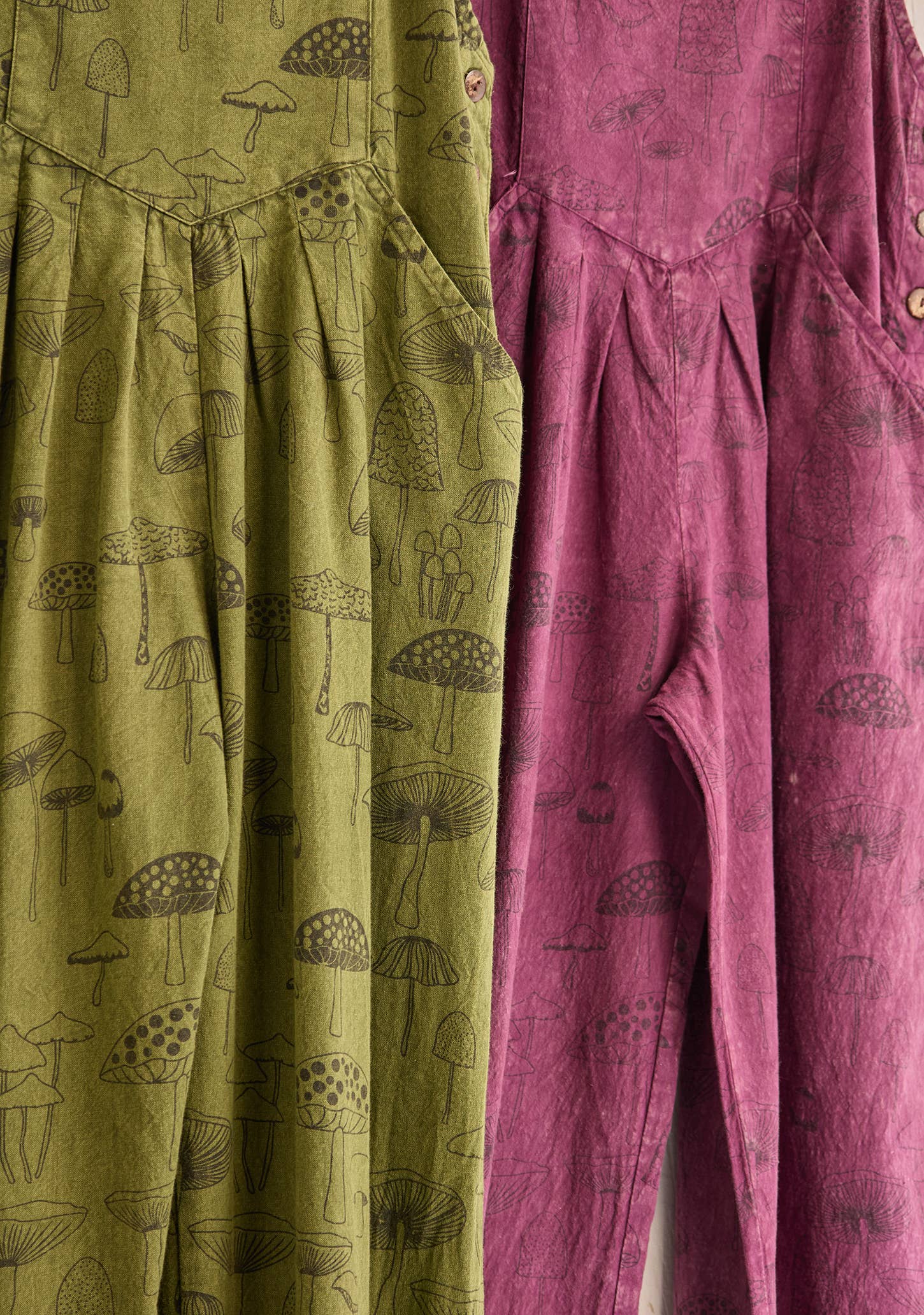 Namaste – wholesale Overalls – Women's – Mushroom Dungarees9