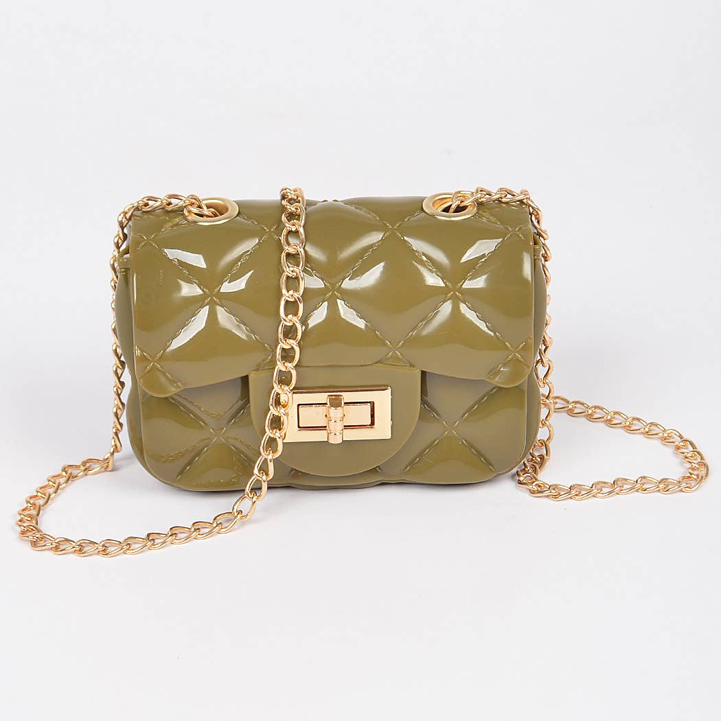 3AM BY H&D ACCESSORIES - Wholesale Clutch - Dames - Shine Jelly mini clutch met schouderketting0