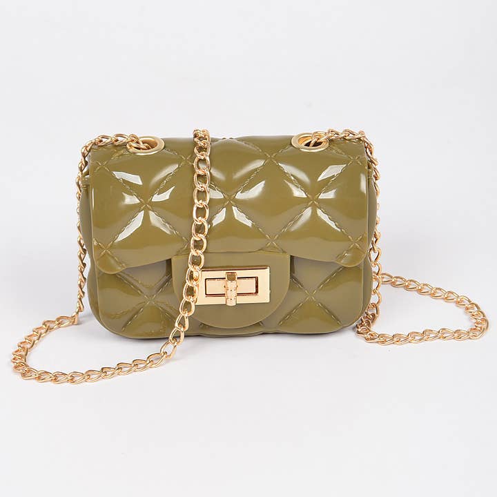 3AM BY H&D ACCESSORIES - Wholesale Clutch - Dames - Shine Jelly mini clutch met schouderketting