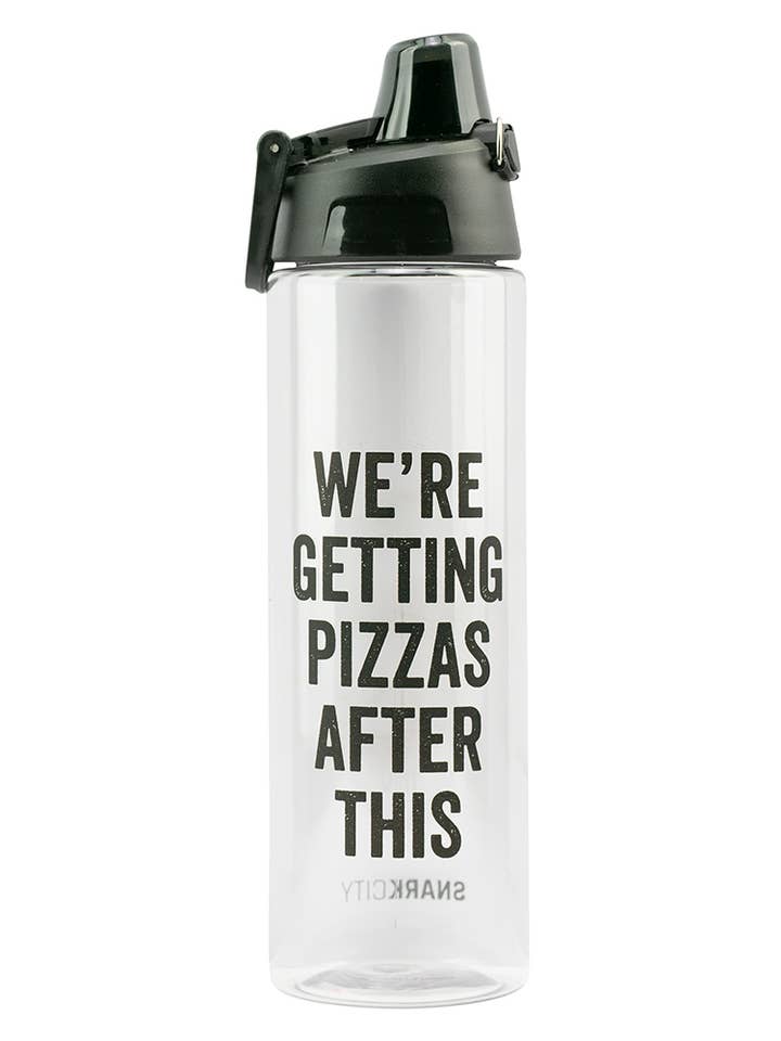 We're Getting Pizzas After This Water Bottle for wholesale by SNARK CITY