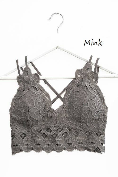 Vanilla Monkey - Wholesale Bralette - Women's - Scalloped Lace Cami Bralette13