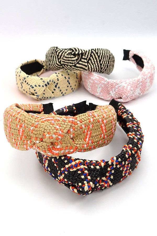 JOSSLYN by wall to wall - Wholesale Fashion Headband - Women's - KNOTTED HEADBAND | 40HB0141