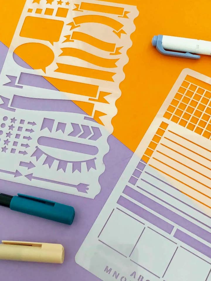 Stencil Kit for wholesale by Christina Loves Planning