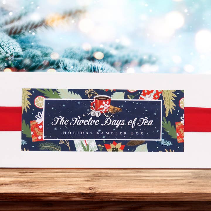The Tea Can Company - Wholesale Tea Set - Twelve Days of Tea Sampler Box