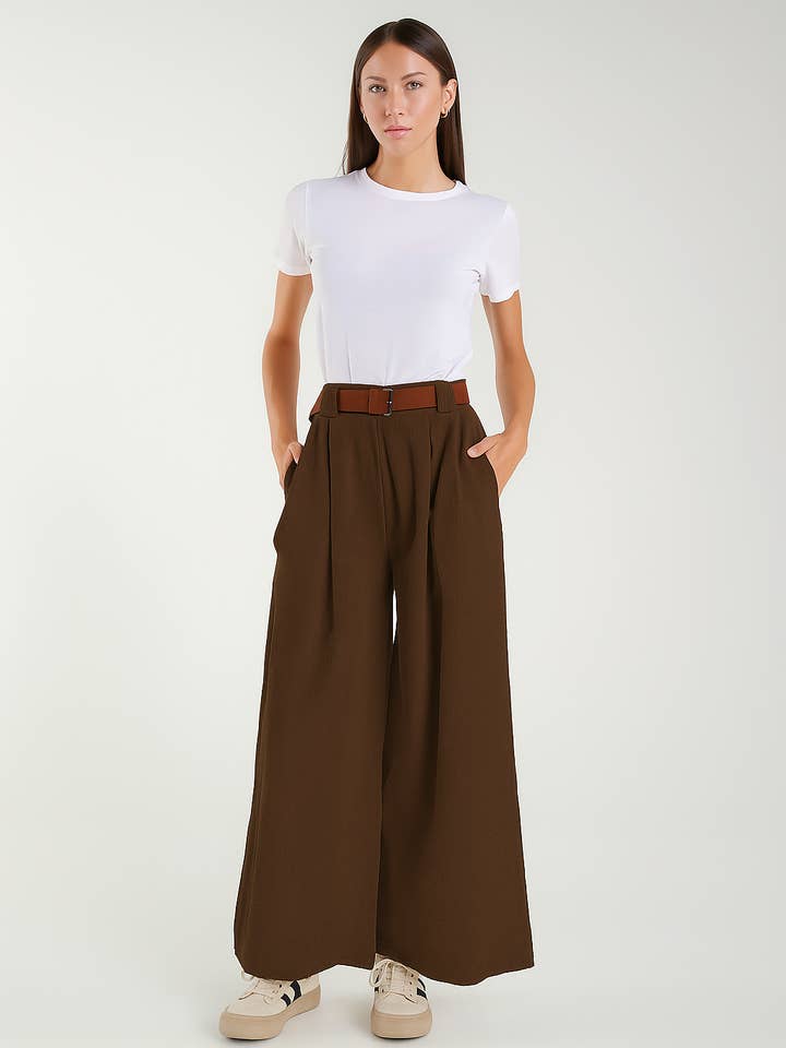TAMBA - Wholesale Pants - Women's - Culotte pants made of baby corduroy10