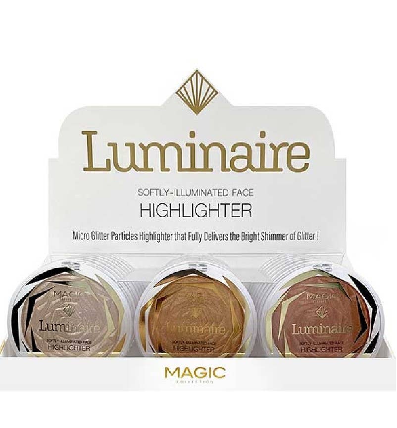 Majestic Wholesale - Wholesale Makeup Highlighter - LUMINAIRE ILLUMINATED FACE HIGHLIGHTER 24PC BOX SET0