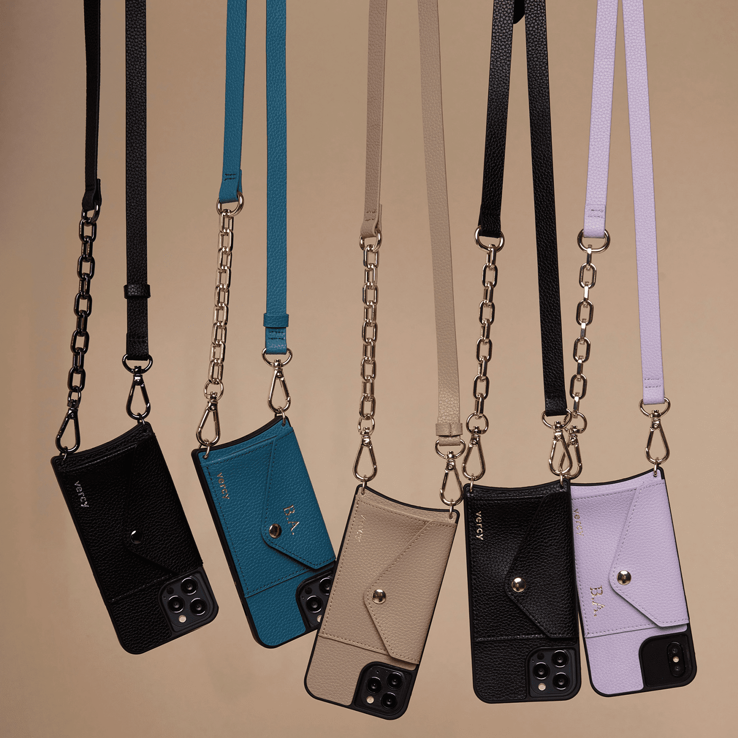 VERCY - Wholesale Phonecase Strap - Mobile phone chain Rebella “Lavender purple”4