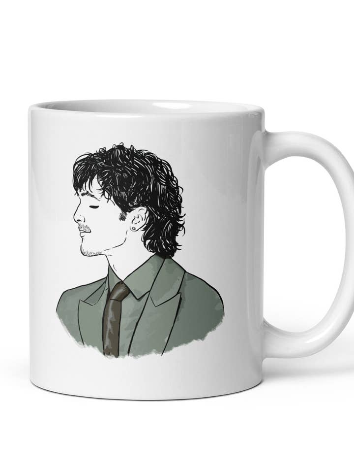 Jacob Elordi mug for wholesale by El loco del Pelo Rizo