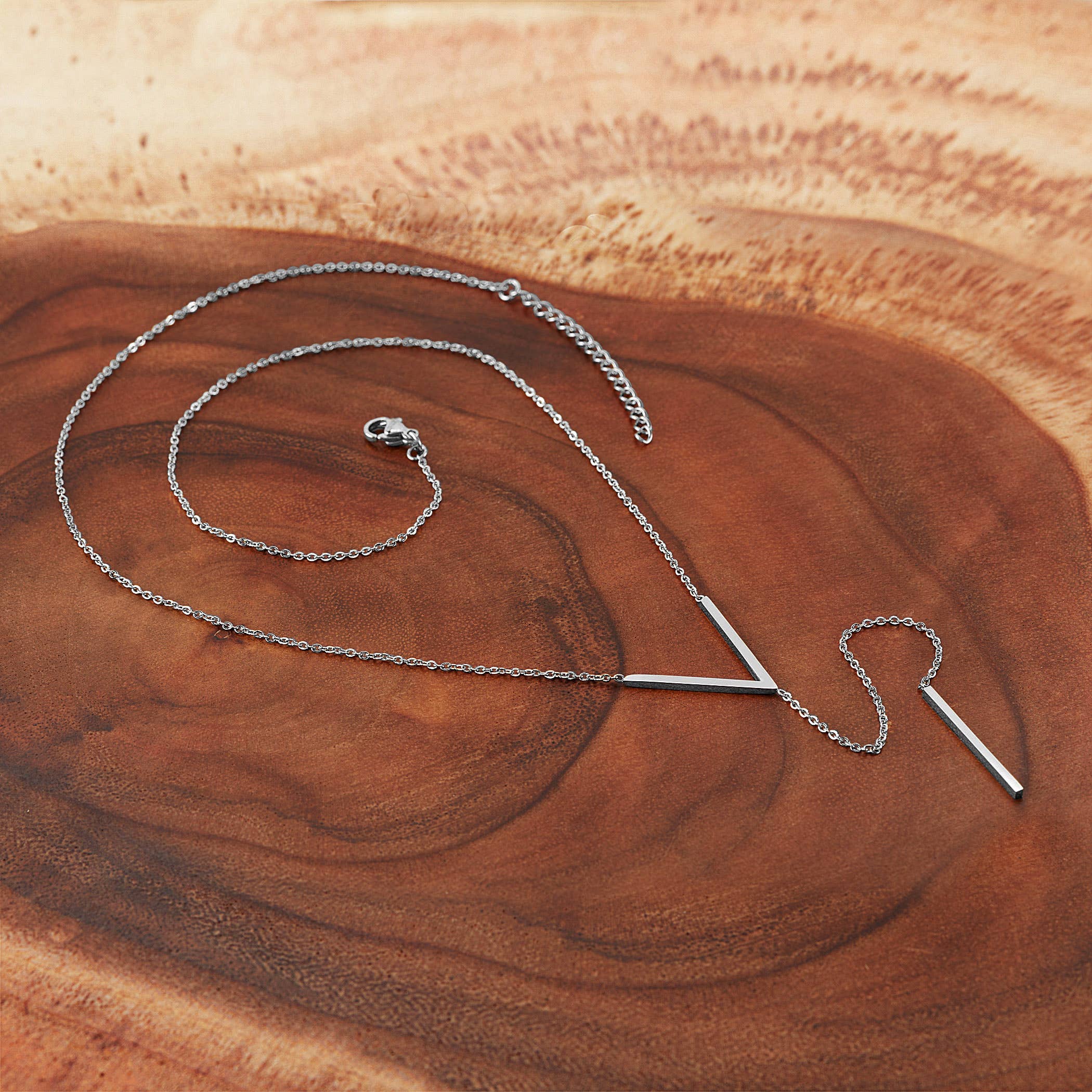 West Coast Jewelry - Wholesale Y-Neck/Lariat Necklace - Lariat Drop Necklace with Steel Bar0