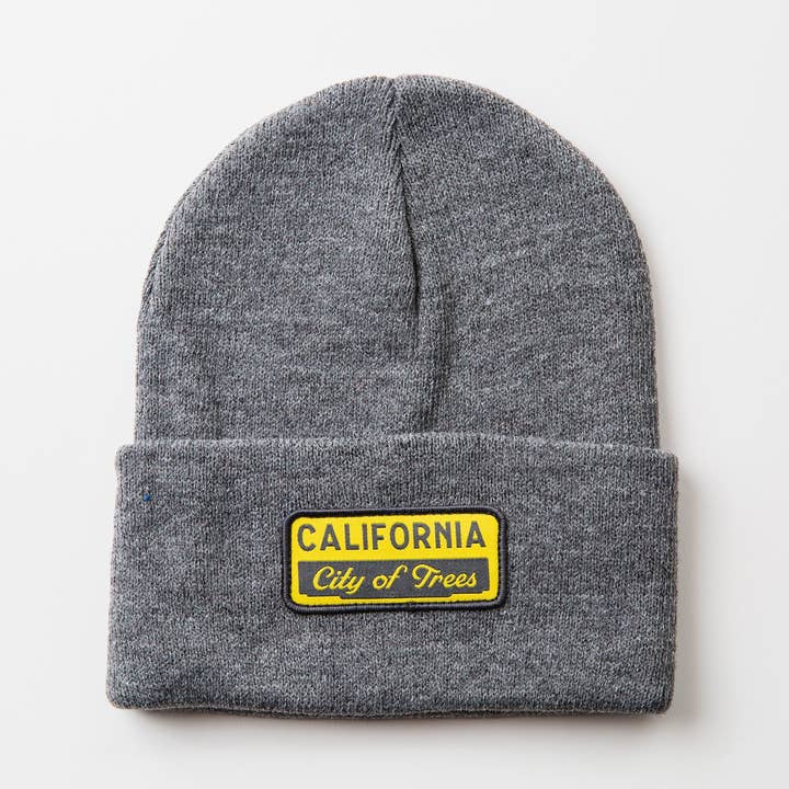City Of Trees California Standard Beanie for wholesale by Upper Park Clothing