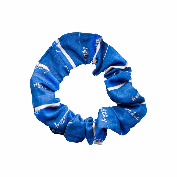 COCHIC - Wholesale Scrunchie - Women's - Antibacterial Cotton Hair Tie - Poseidon