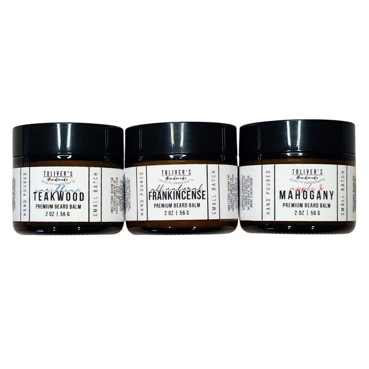 Toliver's Handmade - Wholesale Beard Styling Product - Premium Beard Balm - Wholesale or White Label2