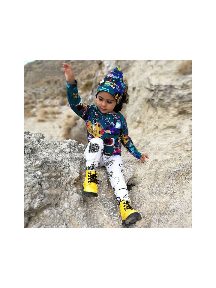 Pantaloni bambino Magic Clouds per la vendita all'ingrosso da parte di Milena & Milenka