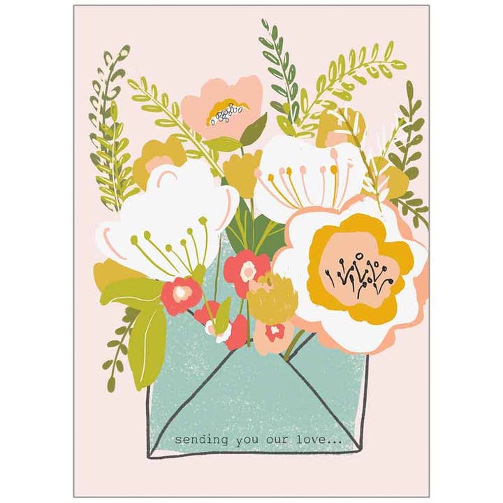 Enveloppe de Fleurs - Carte de Rétablissement de Foi du Groupe pour la vente par Legacy