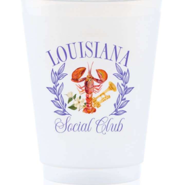 Louisiana Social Club Shatterproof Cup for wholesale by M2B Designs