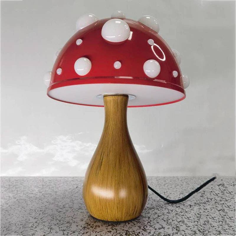 Kiyo Home - Wholesale Accent/Desk Lamp - Mushroom Lamp | Novelty Table Lamp | Mushroom Night Light2