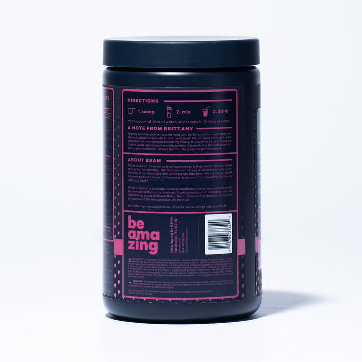 Be Amazing - Wholesale Powdered Health Drink - pure pump x brittany lupton